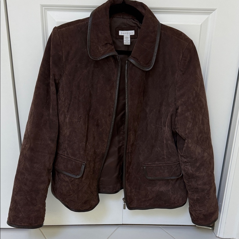 Brown Suede Jacket